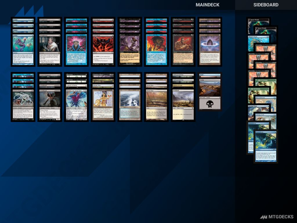 MTG Legacy Tin Fins 140 top decks • MTG DECKS