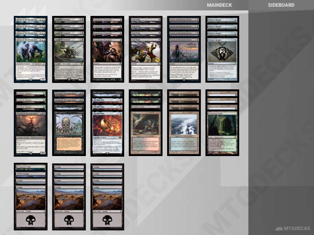 MTG Timeless Necropotence top decks • MTG DECKS