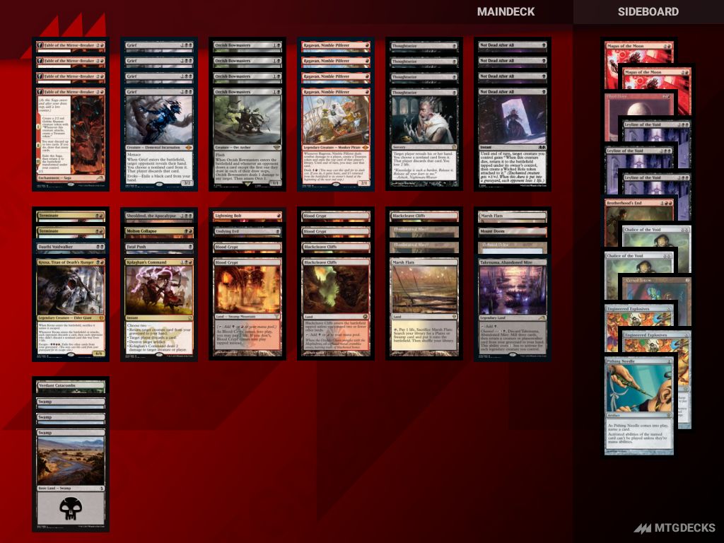 MTGO Modern Preliminary 12599404 January 01 • MTG DECKS