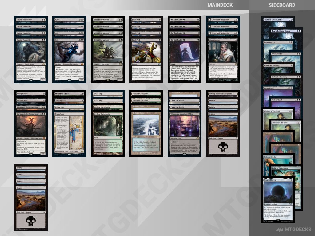 Modern 8Rack deck by Brandon Edelglass • MTG DECKS