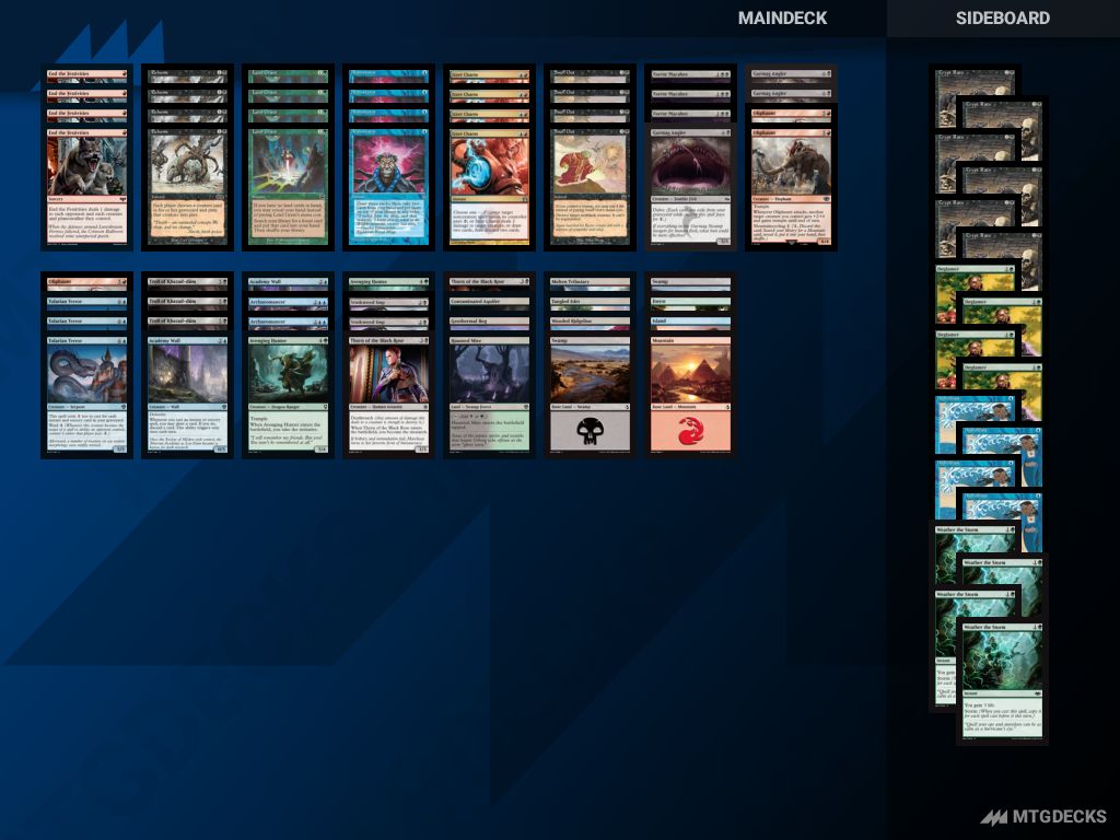 MTG Pauper 4 Color Dredge top decks • MTG DECKS