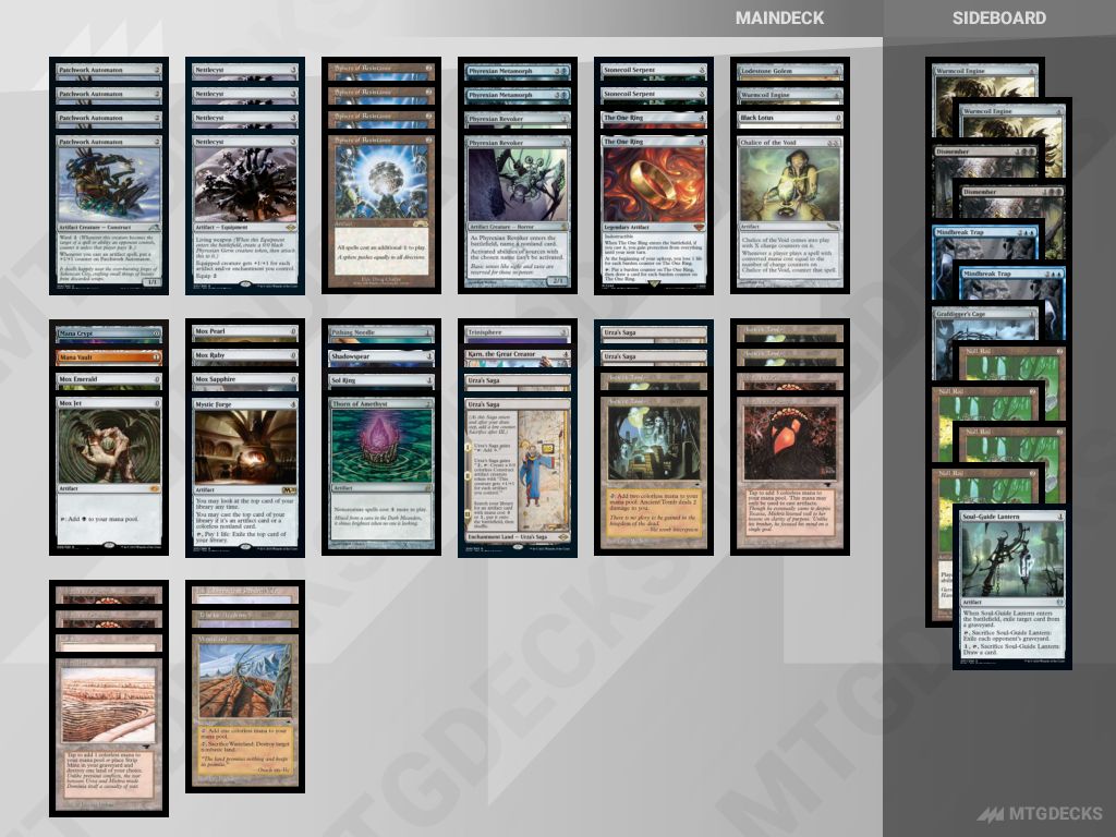 Vintage deck deck by Sergitor • MTG DECKS