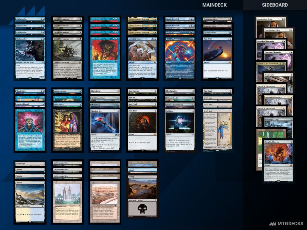 Vintage deck deck by risukidaisu • MTG DECKS