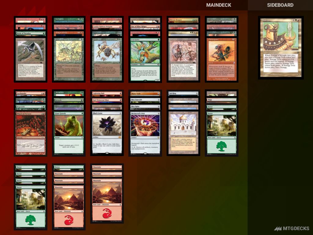 Brawl Stangg (PreStandard) (Eternal Brawl) deck by gategeek • MTG DECKS