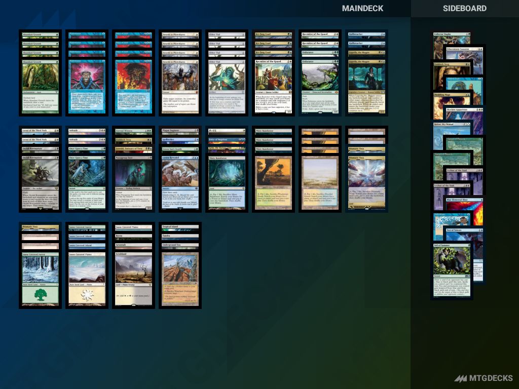 MTG Legacy 4 Color Yorion top decks • MTG DECKS