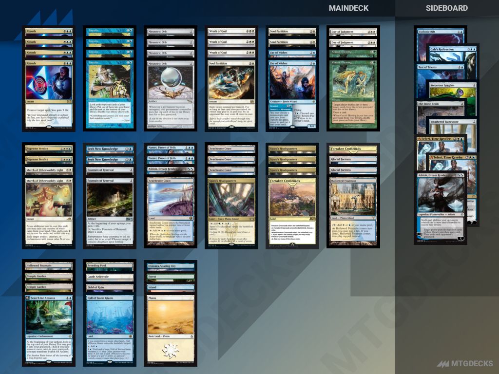 Arena Historic H Bounce Orb deck by SecretEnding • MTG DECKS