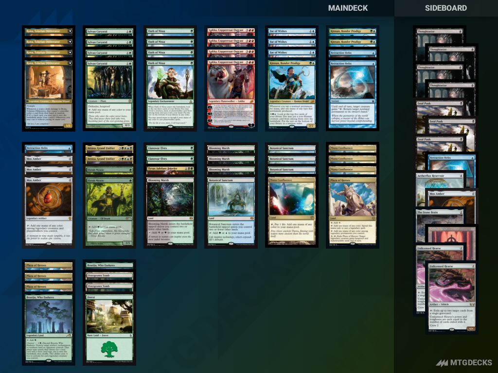 MTG Pioneer 4 Color Rona 271 top decks • MTG DECKS