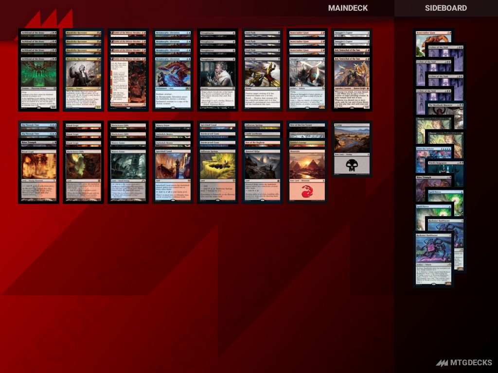 Pioneer Metamorphic Alteration deck by Kenta Shimizu • MTG DECKS