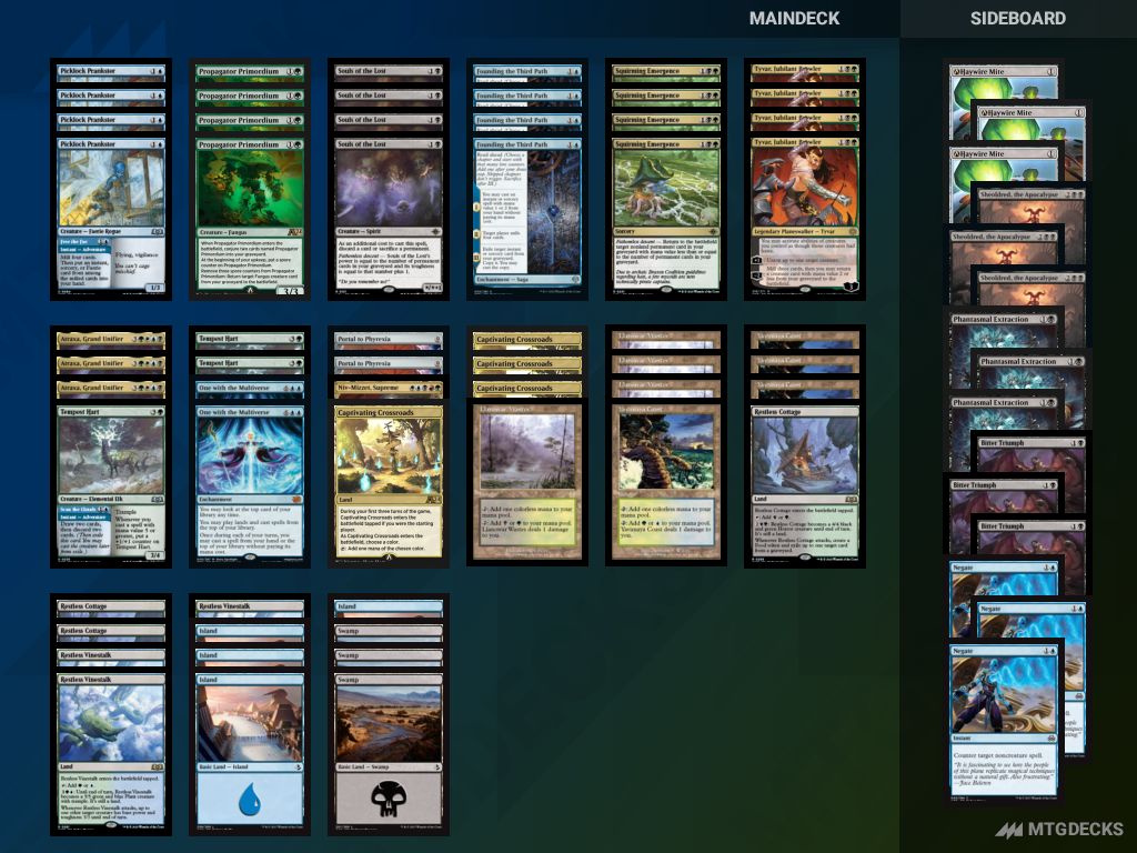 Arena Alchemy [A] Fungus Emergence BO1 deck by Gary3k • MTG DECKS