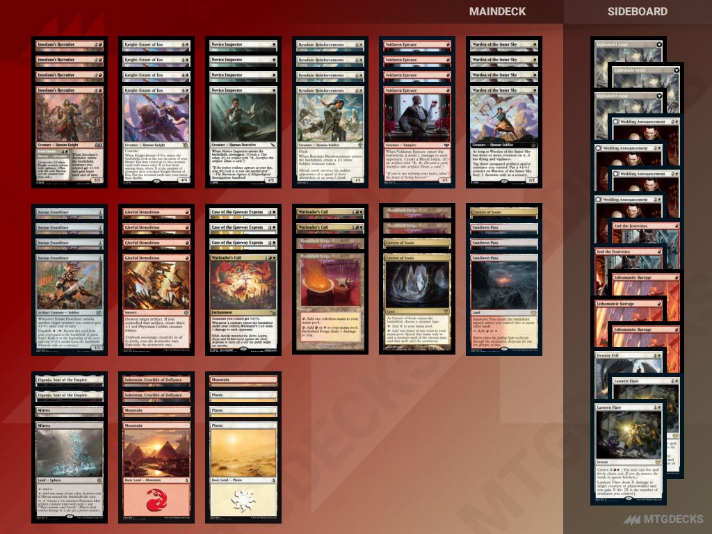 Standard RCQ Owl Central Games February 10 • MTG DECKS