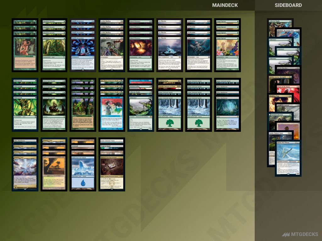 Legacy enchantress yorion deck by gui_bonella • MTG DECKS