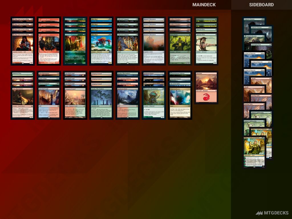 MTG Pioneer Grinning Ignus Combo 127 top decks • MTG DECKS