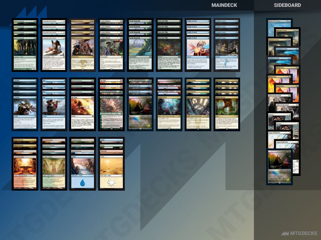 MTG Pioneer 4 Color Ascendancy top decks • MTG DECKS