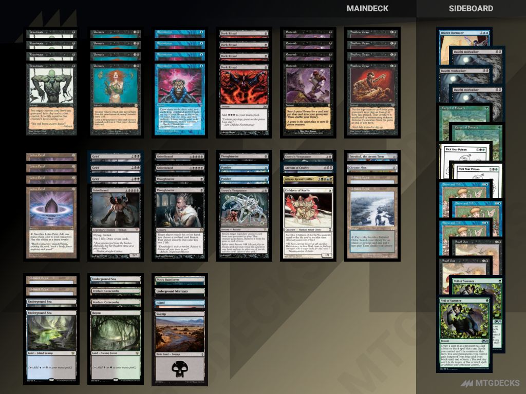 MTG Legacy Tin Fins 141 top decks • MTG DECKS