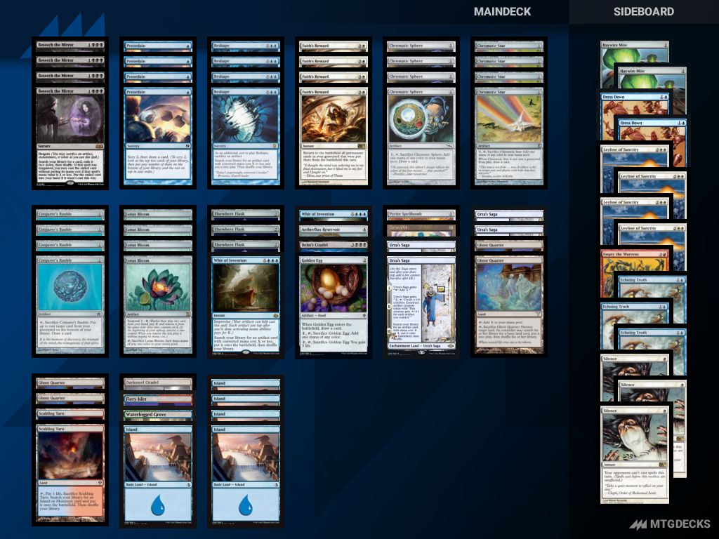 MTG Modern Eggs Combo top decks • MTG DECKS