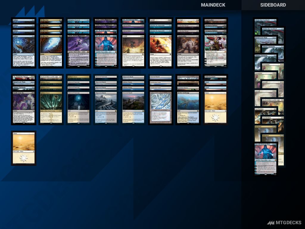 Arena Standard Esper Control deck by Kiyo Mizukidou • MTG DECKS