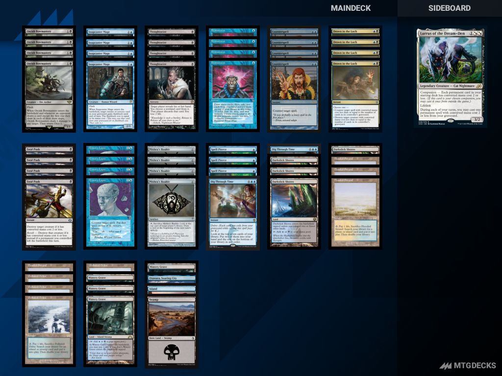 MTG Timeless Dimir Rogues top decks • MTG DECKS