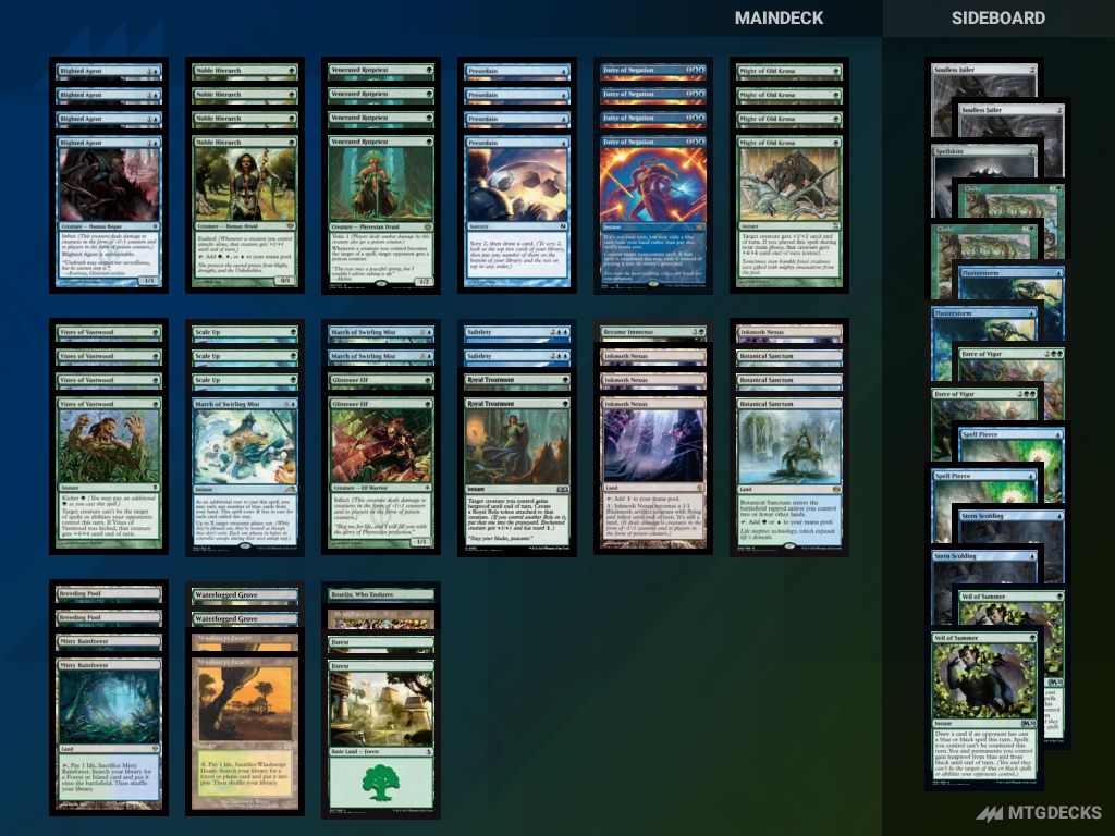 Modern Infect deck by MasuraoX • MTG DECKS