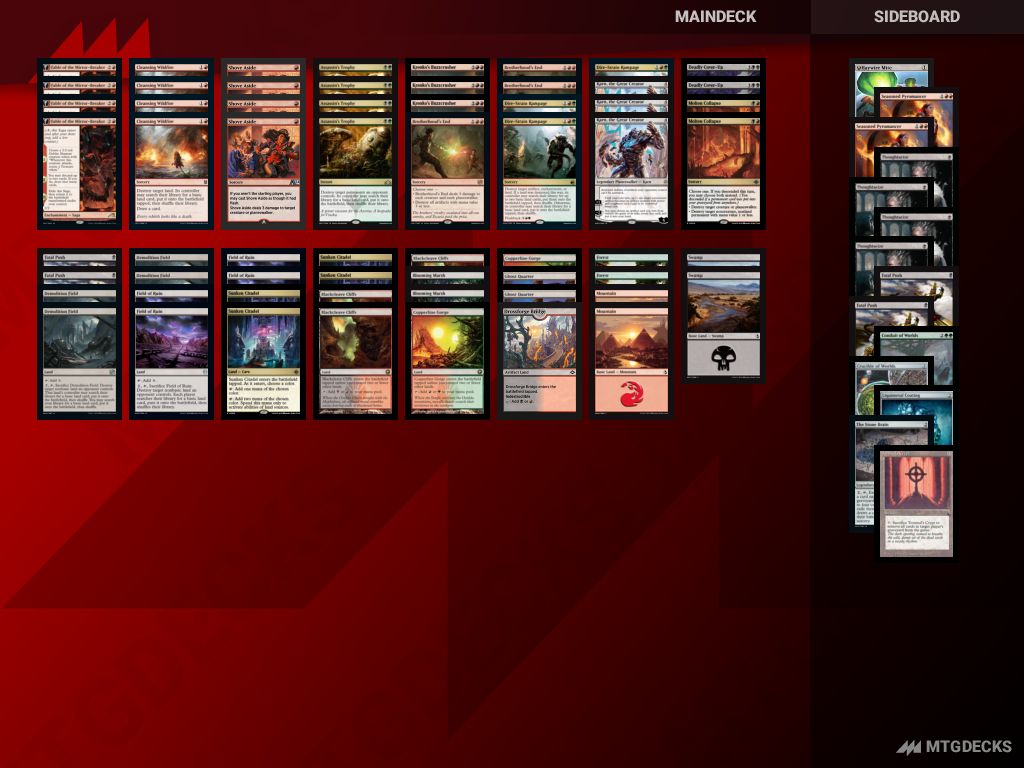 MTG Historic Jund Land Destruction top decks • MTG DECKS