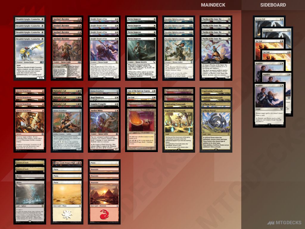 Arena Alchemy scry_guy A Boros Bo1 deck by ryan_gillaspie.kc • MTG DECKS