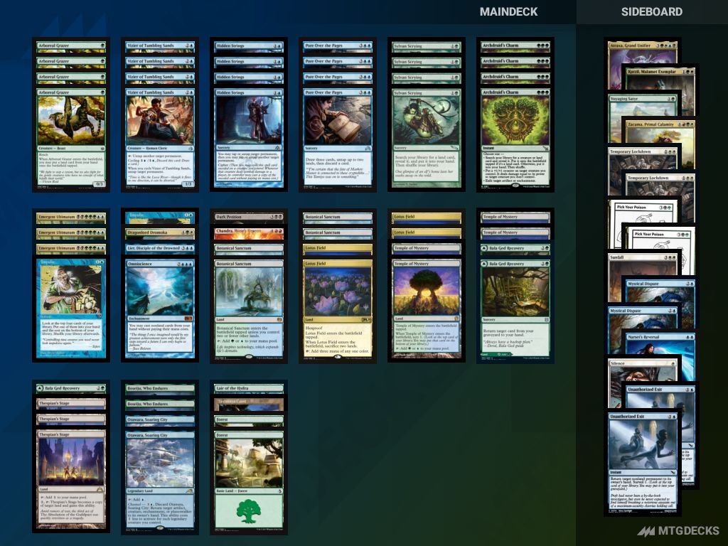 Pioneer Lotus Field Combo deck by magic_viking • MTG DECKS