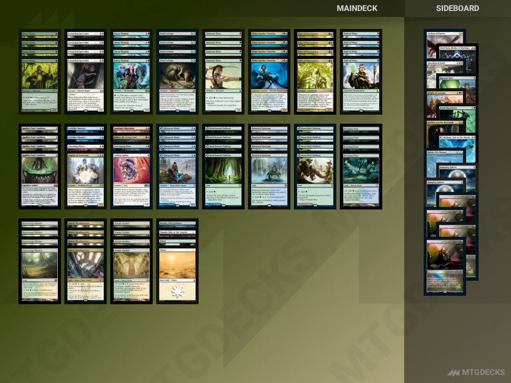 MTG Pioneer Vannifar Combo top decks • MTG DECKS