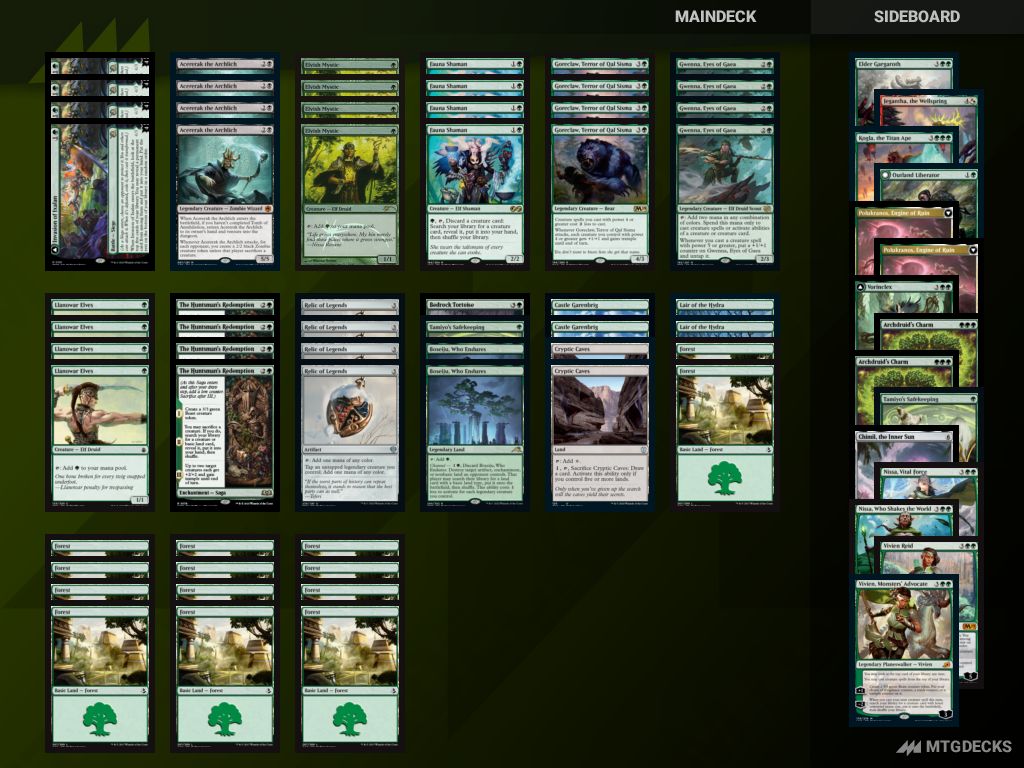 MTG Pioneer Acererak Combo top decks • MTG DECKS