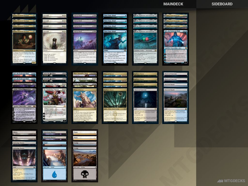 MTG Standard Outlaws of Thunder Junction Esper Superfriends top decks