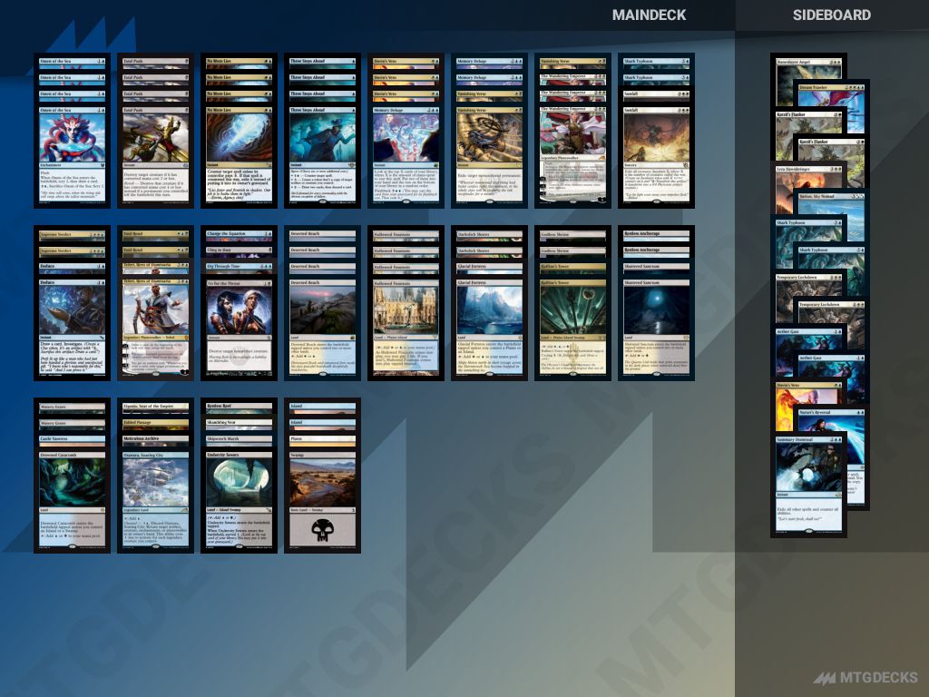 MTG Pioneer Esper Control 320 top decks • MTG DECKS