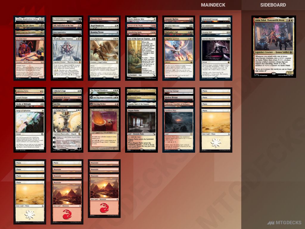 Brawl [Anim Pakal] Attack / Token / +1 Counter deck by MojitoLegend