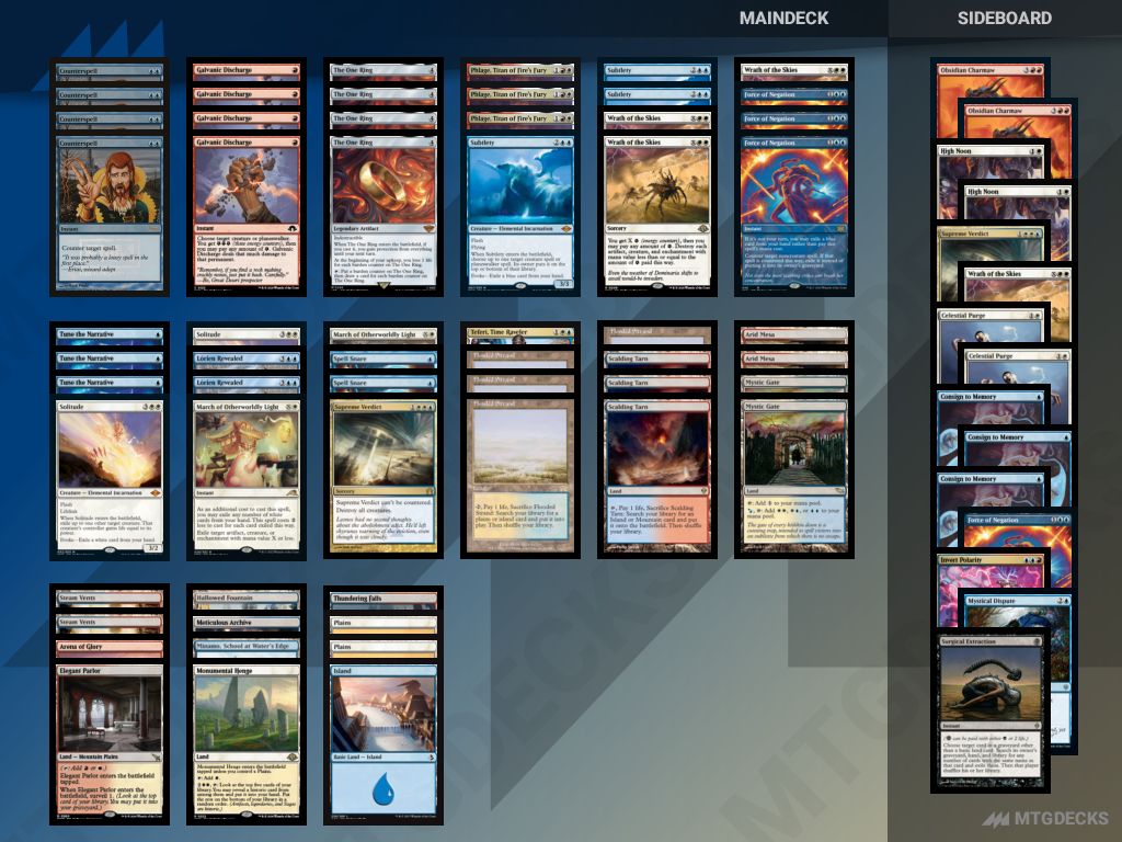 Modern Jeskai Energy Control deck by medical • MTG DECKS