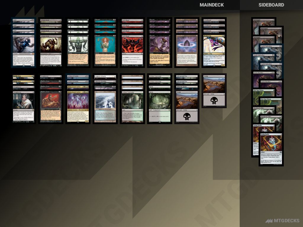 MTG Legacy Tin Fins 104 top decks • MTG DECKS