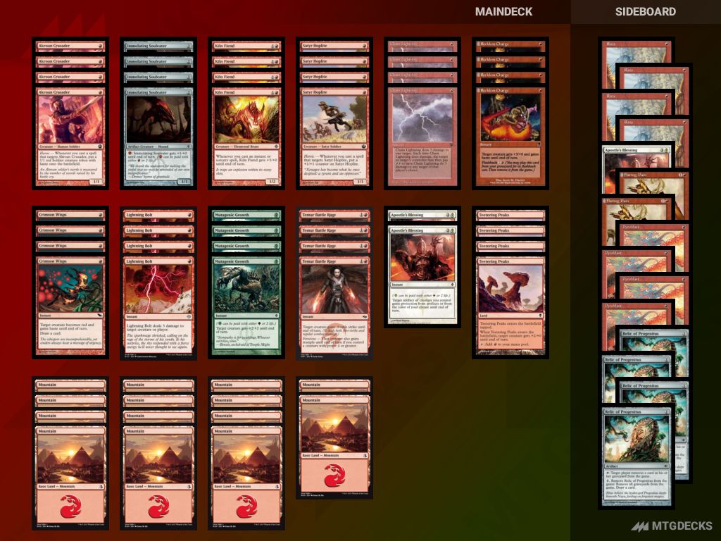 Pauper basking_devil (31) deck by basking_devil • MTG DECKS