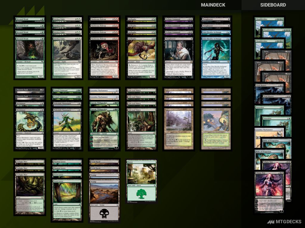 MTG Lrw_10th_SoA Quillspike Combo top decks • MTG DECKS