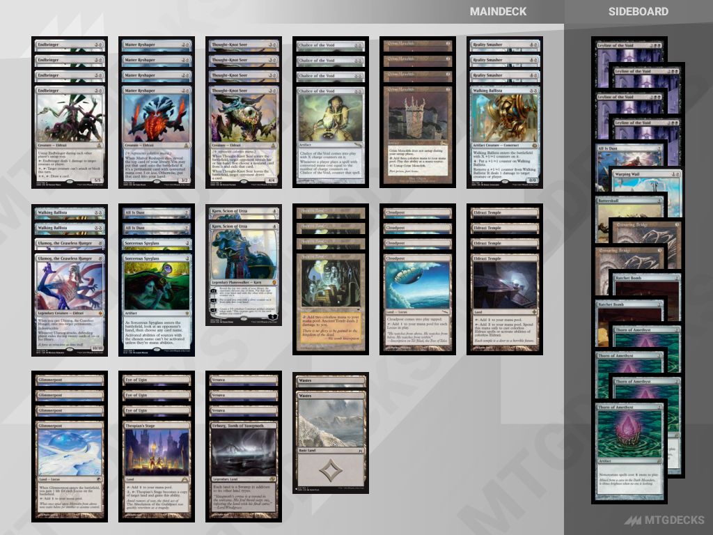 Legacy Eldrazi deck by CharkAttack • MTG DECKS