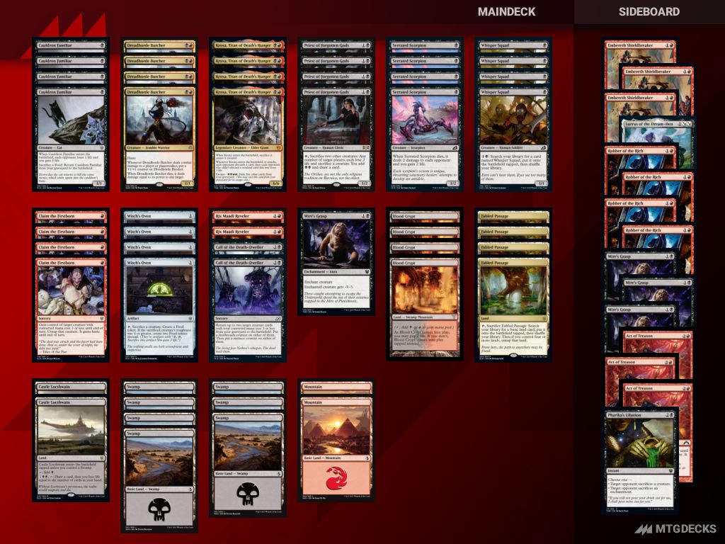 Top Deck Keep Saturday Standard Showdown Top Deck Keep April 18