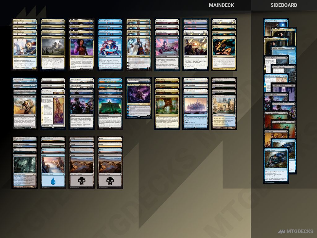 Arena Standard Esper Control (Yorion) deck by Adrián Trueba • MTG DECKS