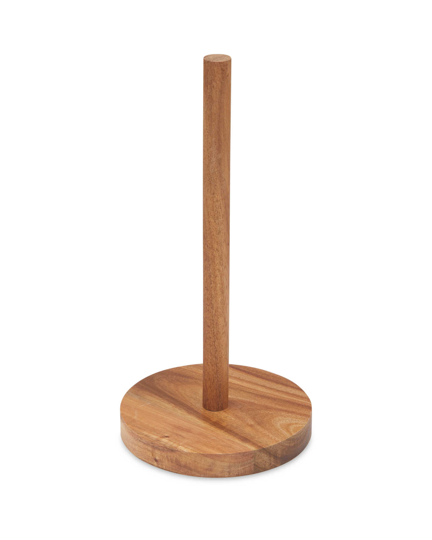 multiPROMOS Acacia Wood Kitchen Roll Holder
