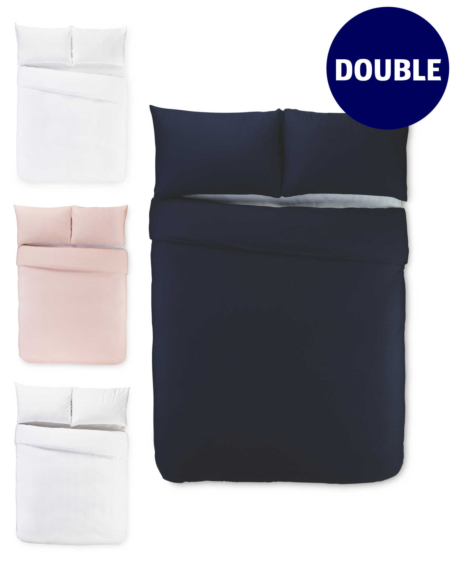 multiPROMOS Waffle Double Duvet Set