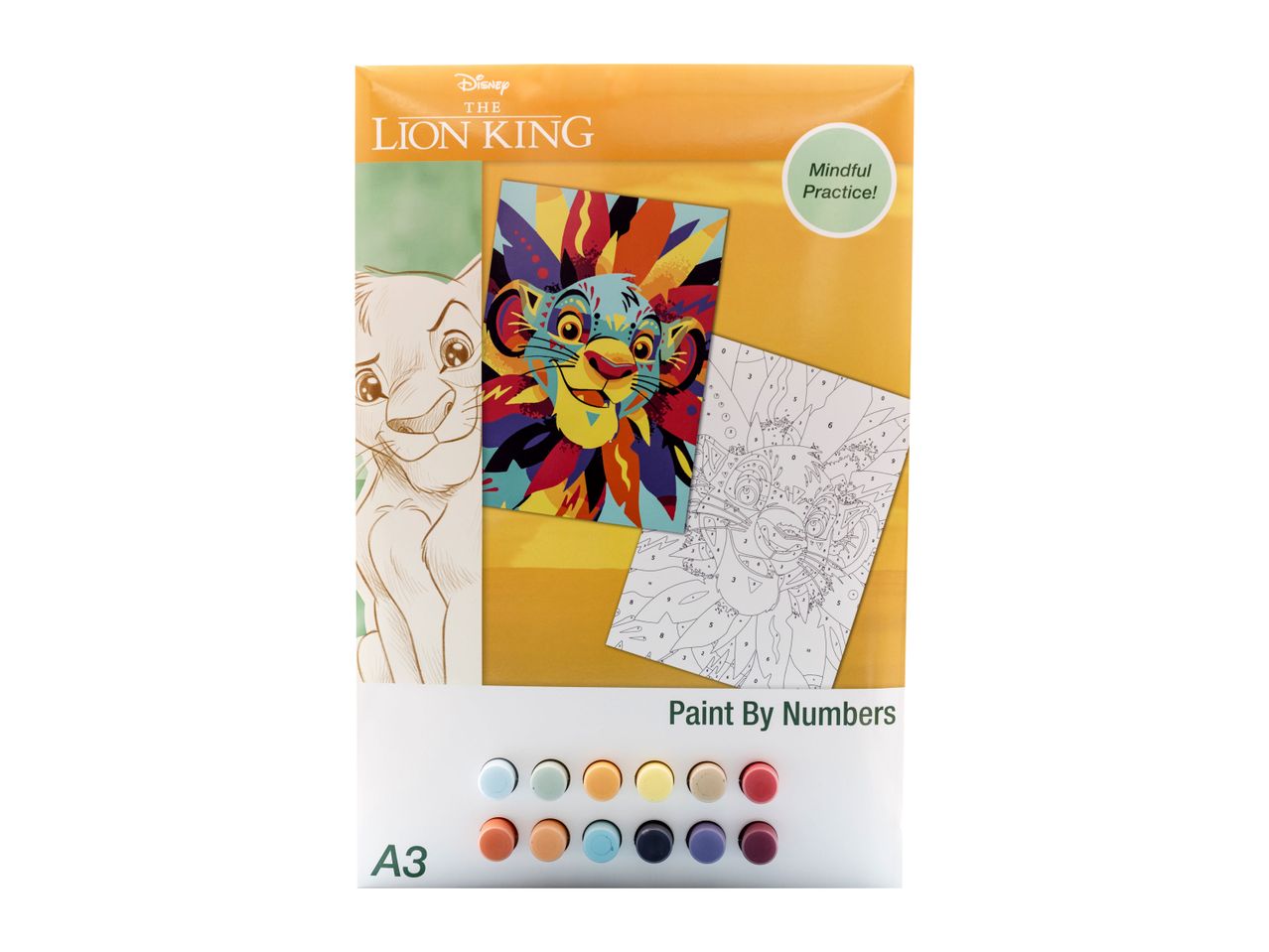 multiPROMOS Disney Paint By Numbers Set