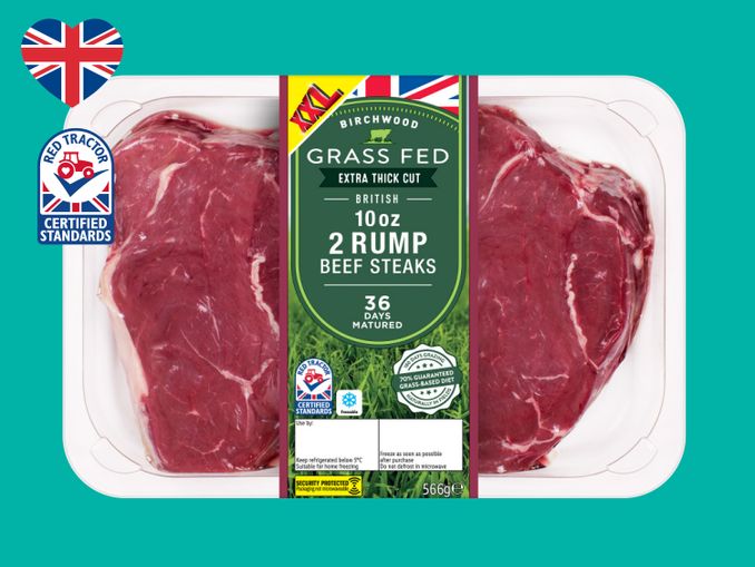 multiPROMOS Birchwood 2 GrassFed British Beef Rump Steaks