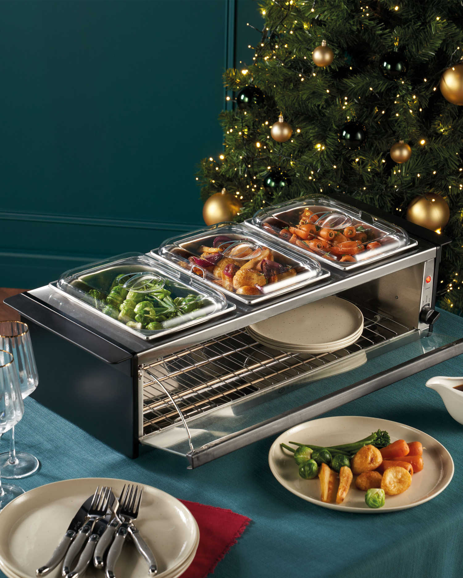 multiPROMOS Electric Buffet Food Warmer