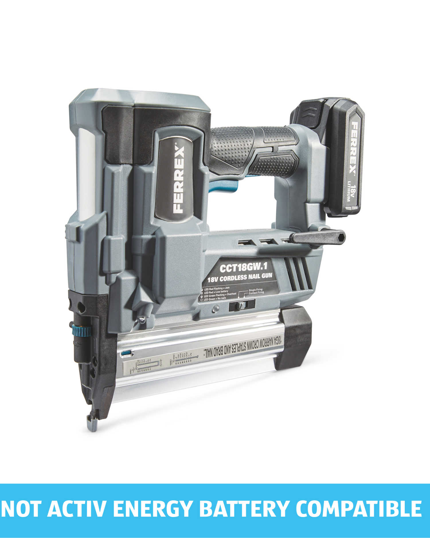 multiPROMOS Ferrex 18V Cordless Nail Gun