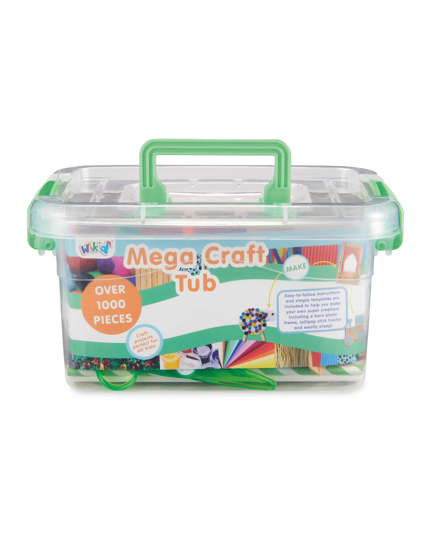 multiPROMOS Wikid Pastel Giant Craft Tub