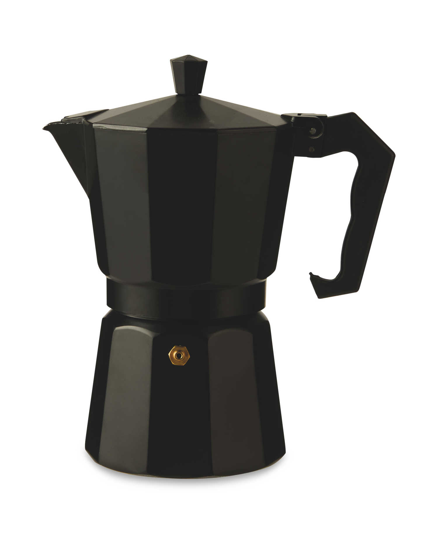 multiPROMOS Matt Black Stove Top Espresso Maker