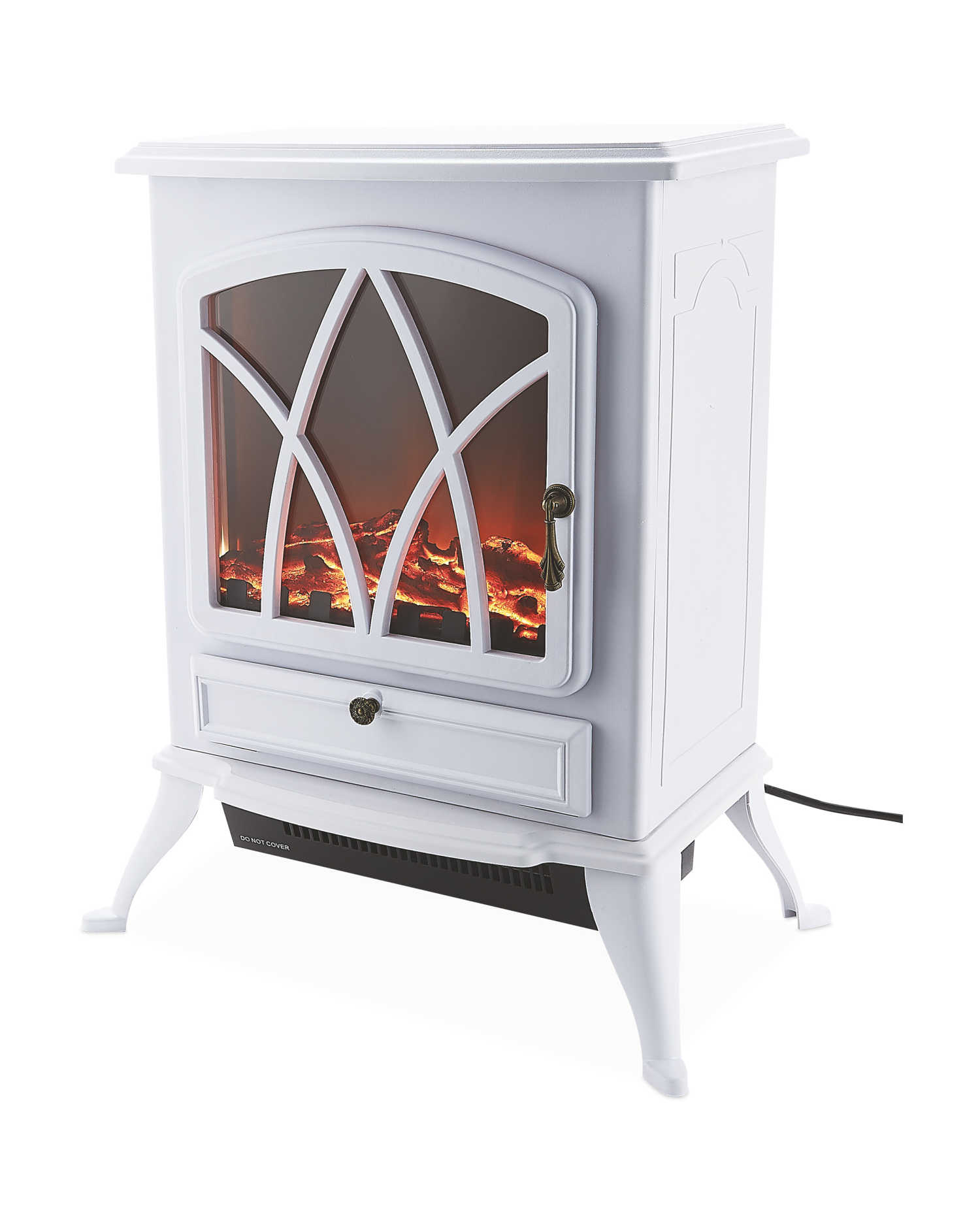 multiPROMOS White Electric Stove Effect Heater