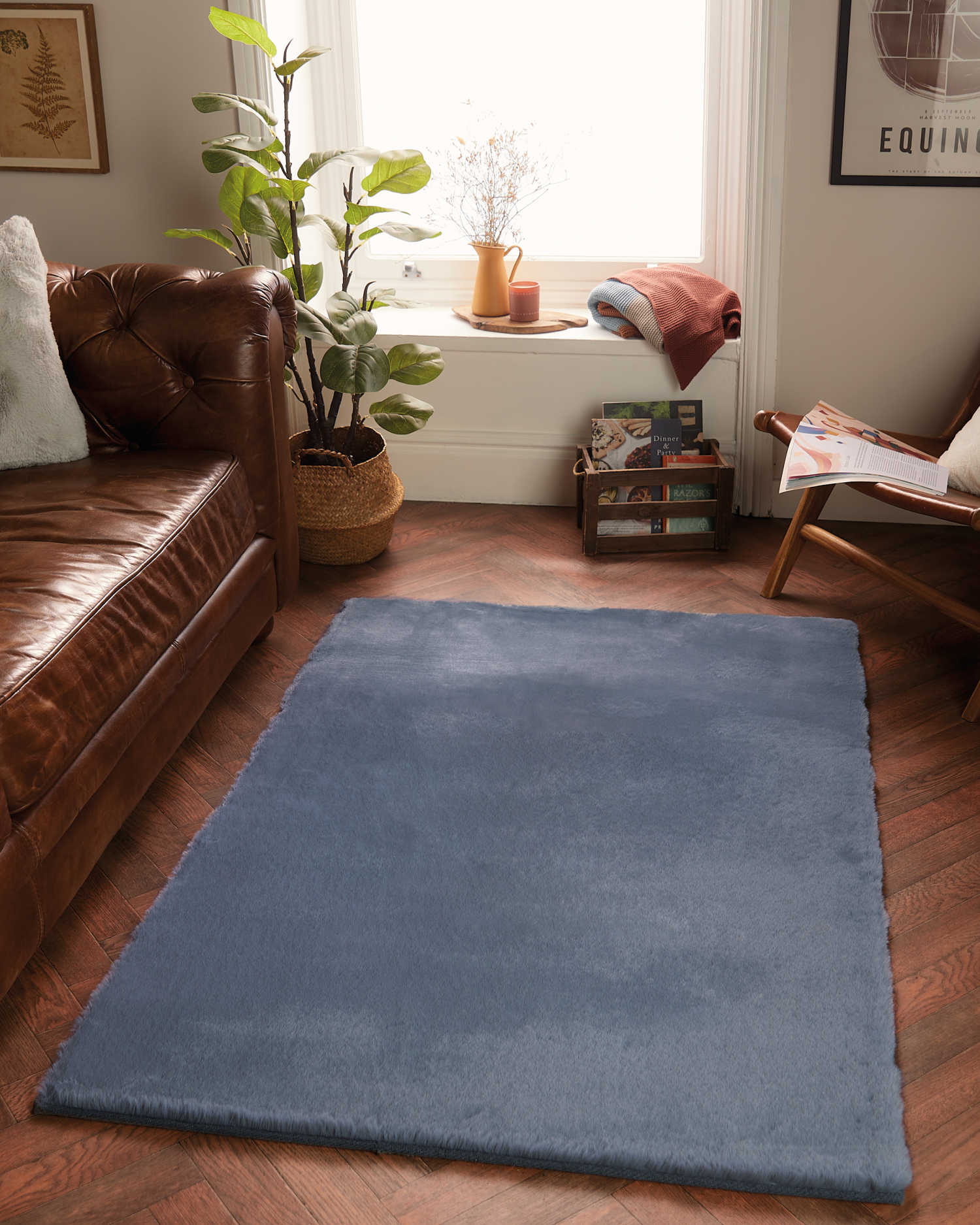 multiPROMOS Large Faux Fur Rug