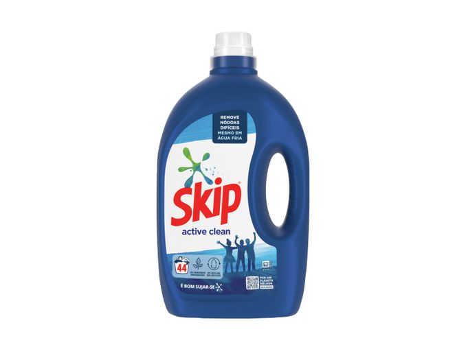 multiPROMOS Skip® Detergente Líquido para Roupa Active Clean 44 Doses