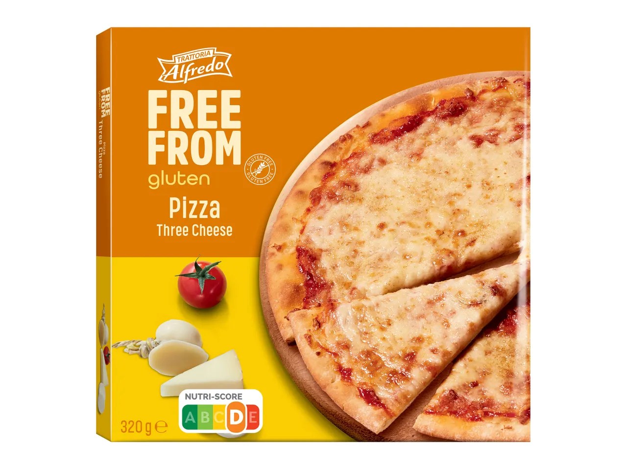 multiPROMOS Trattoria Alfredo® Pizza 3 Queijos sem Glúten