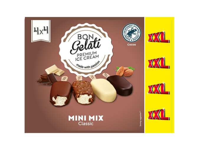 multiPROMOS Bon Gelati® Gelado Mini Mix Clássico XXL